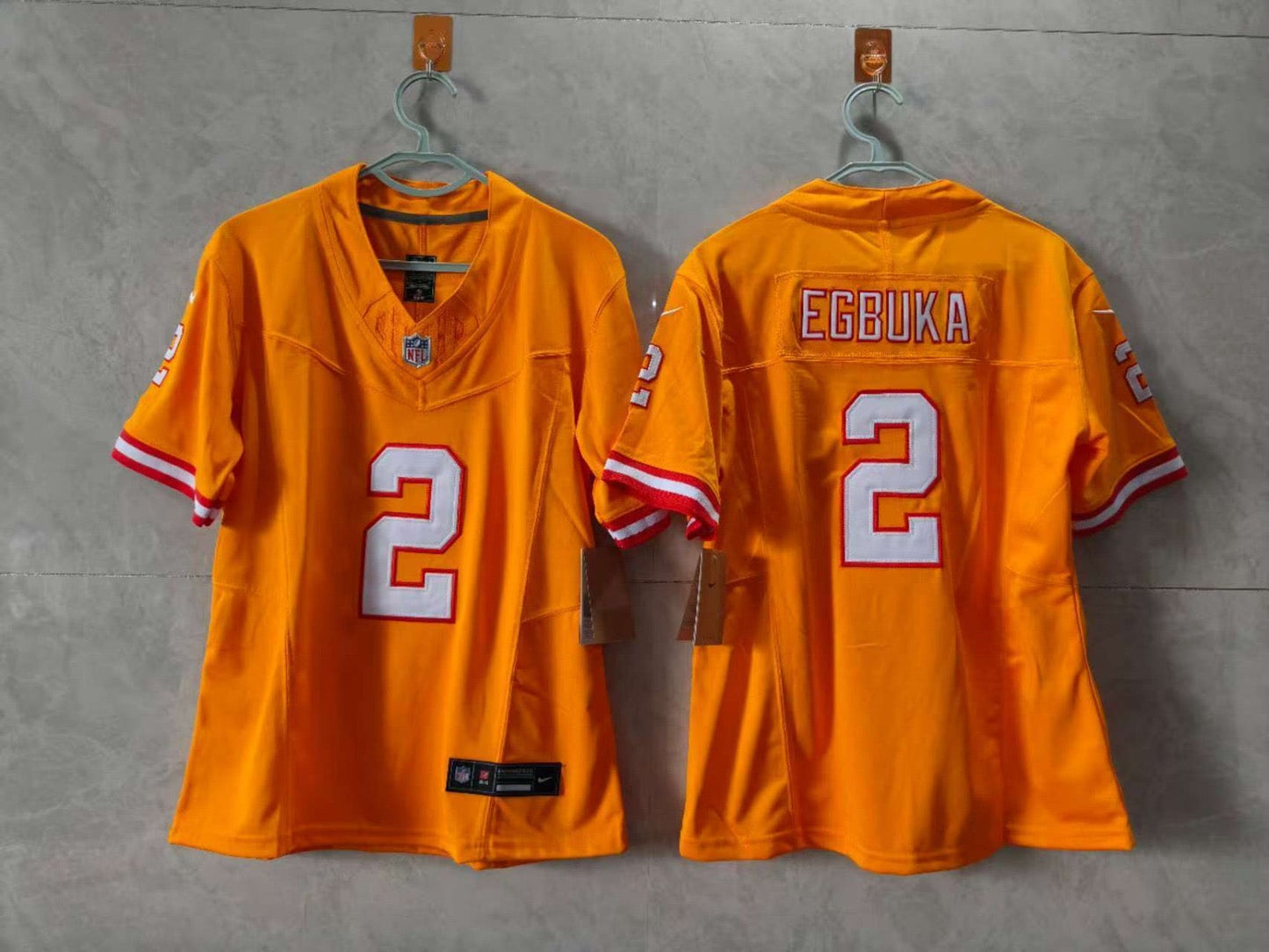 Tampa Bay Buccaneers Emeka Egbuka Creamsicle Jersey