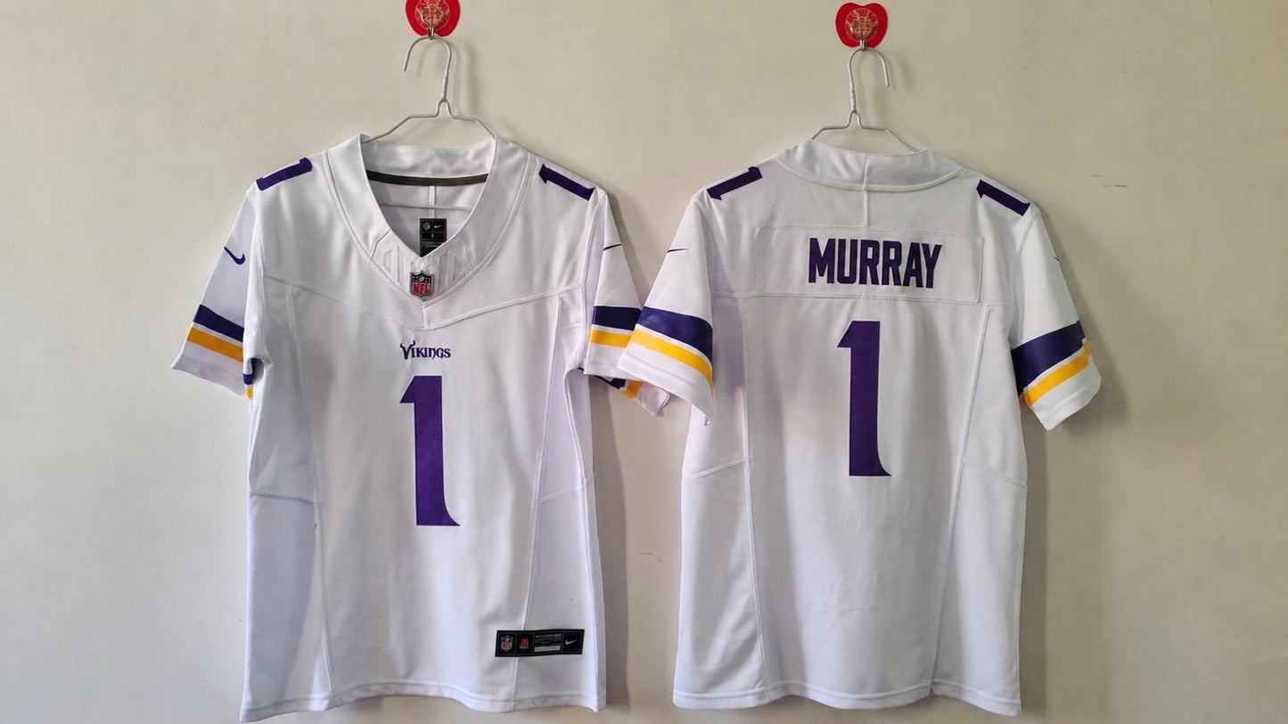 MINNESOTA VIKINGS KYLER MURRAY WHITE JERSEY