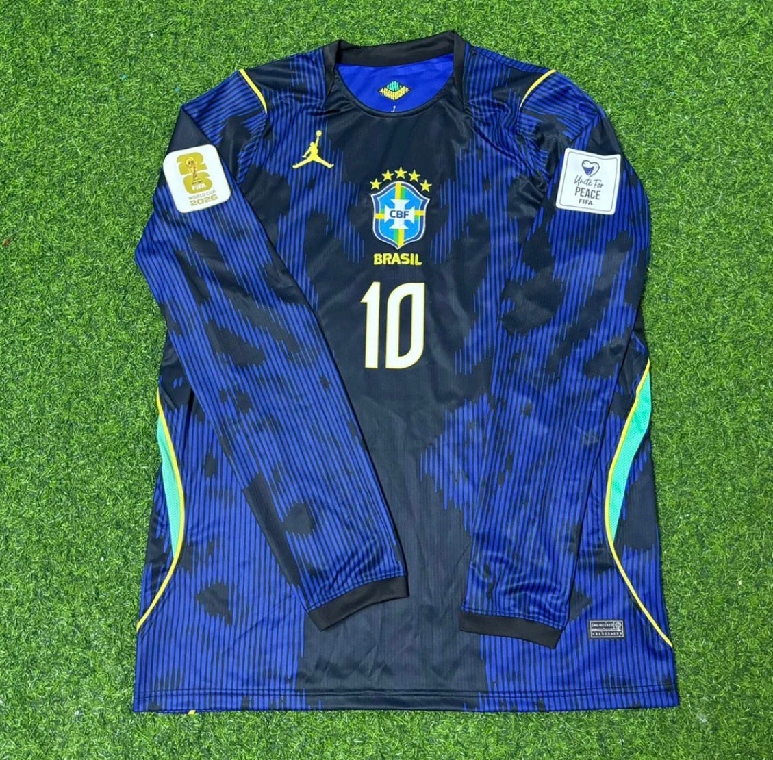 2026 WORLD CUP NEYMAR JR TEAM BRAZIL BLUE JERSEY