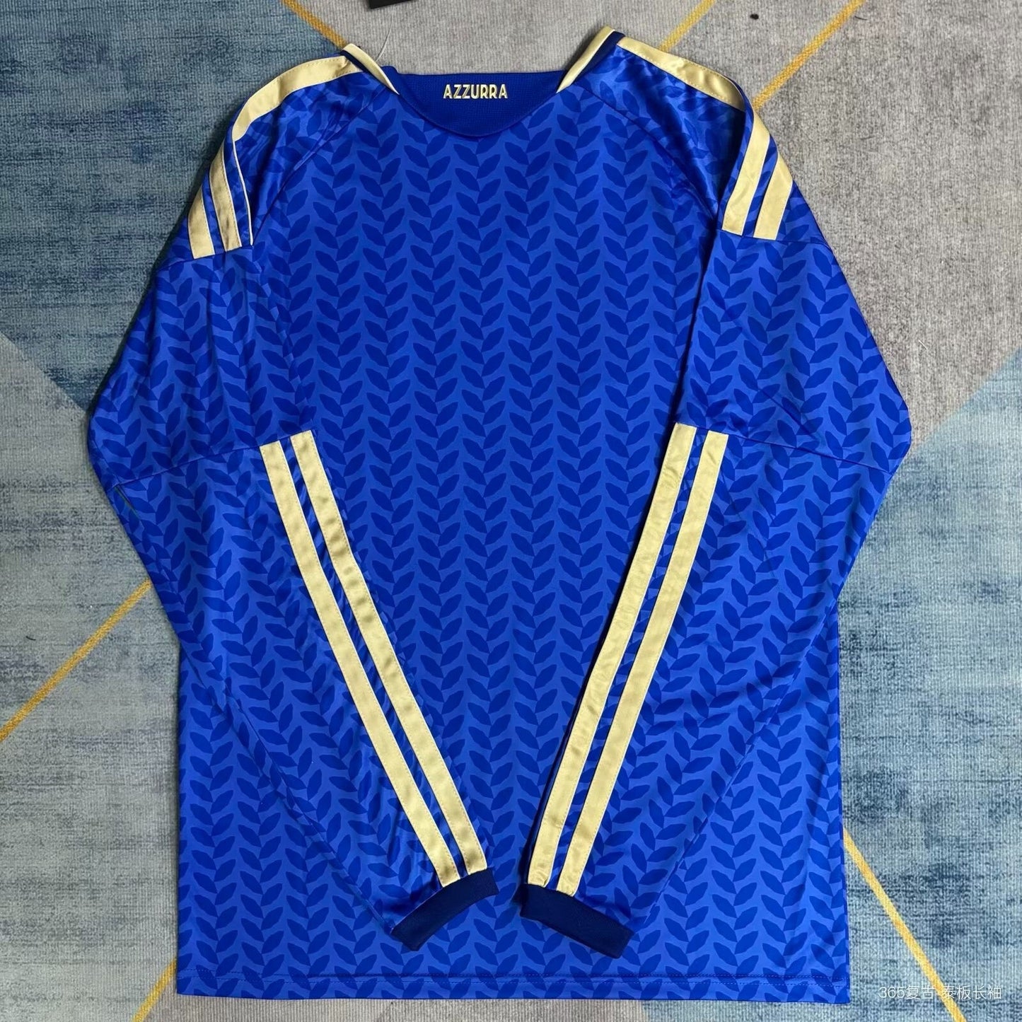 2026 World Cup Team Italy Blue Long-sleeved Jersey