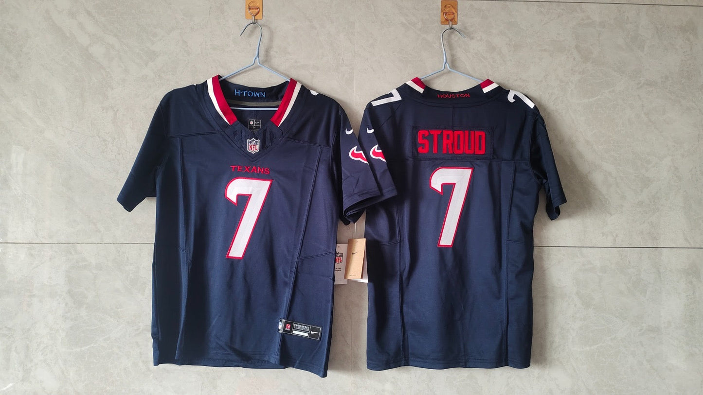 Houston Texans CJ Stroud Blue Jersey