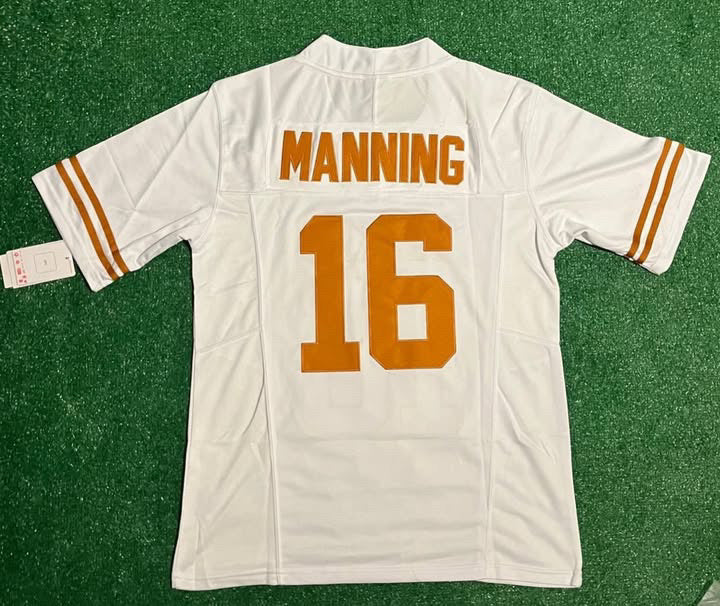 Texas Longhorns Arch Manning white jersey 