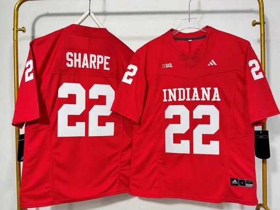 INDIANA HOOSIERS JAMARI SHARPE RED JERSEY