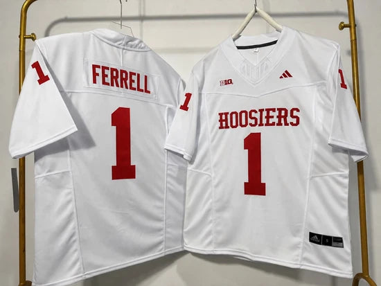 INDIANA HOOSIERS AMARE FERRELL WHITE JERSEY