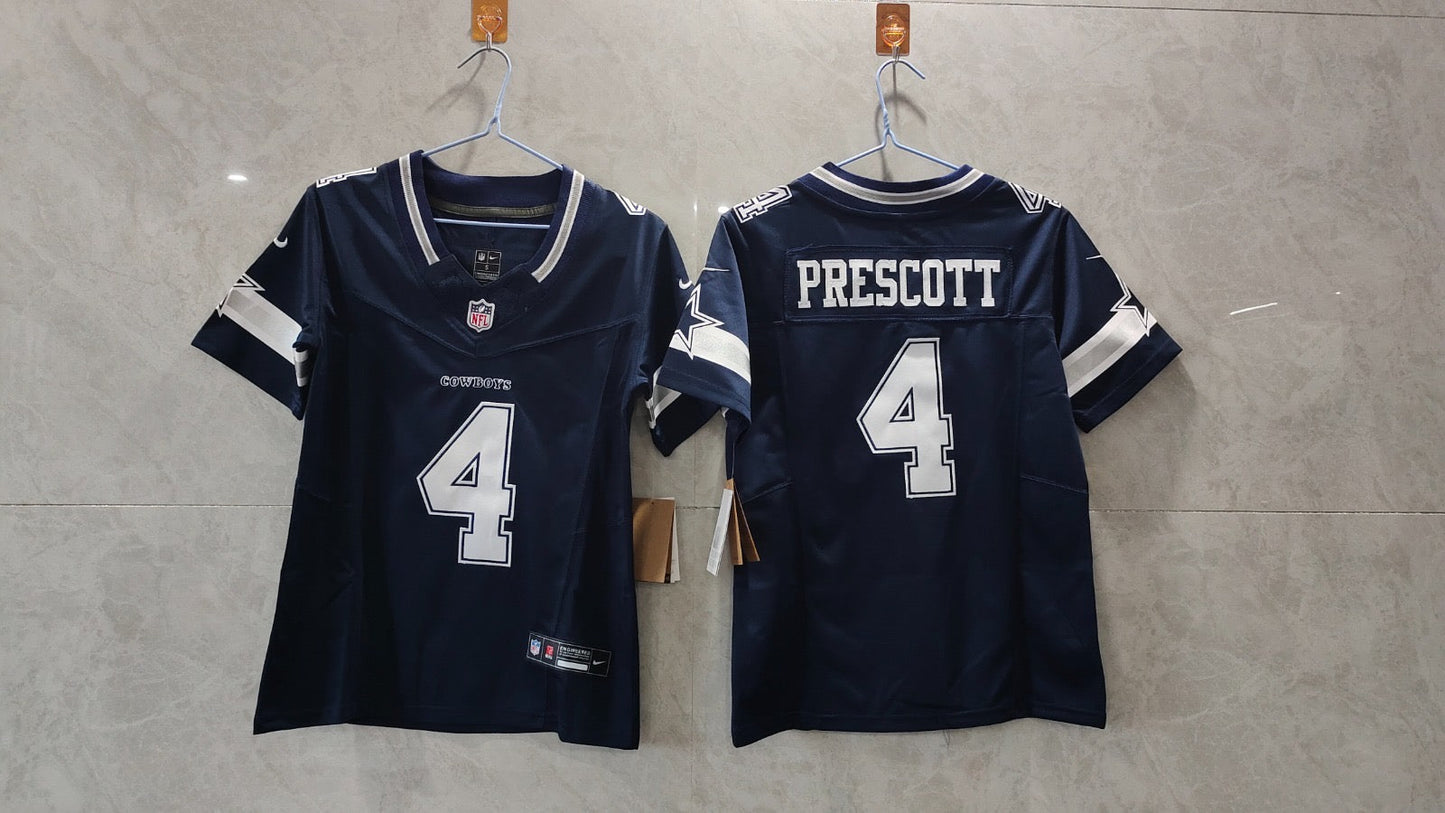 Dallas Cowboys Dak Prescott Blue Jersey