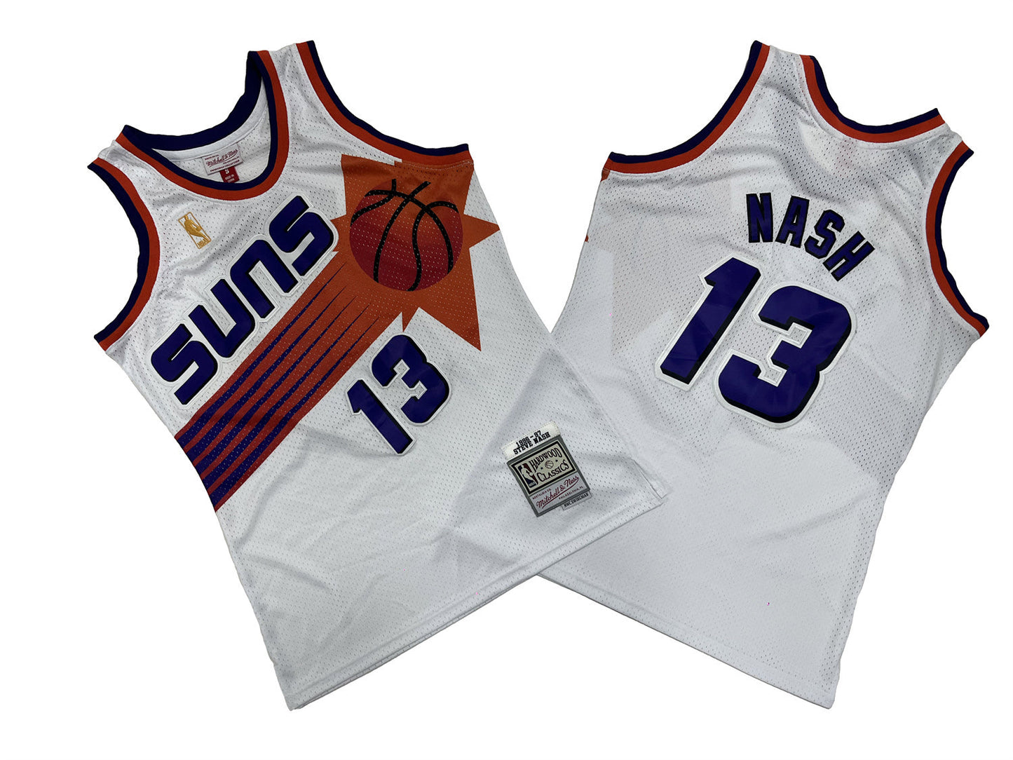 PHOENIX SUNS STEVE NASH WHITE JERSEY