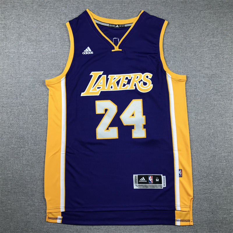 LOS ANGELES LAKERS KOBE BRYANT PURPLE JERSEY