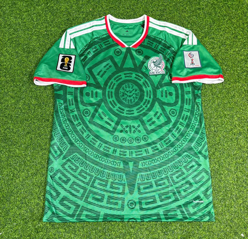 2026 WORLD CUP ALVARO FIDALGO TEAM MEXICO GREEN JERSEY