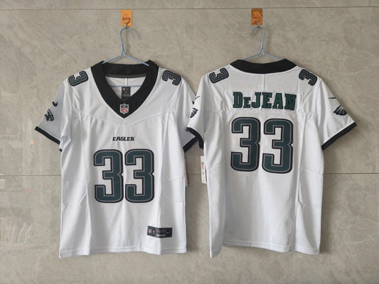PHILADELPHIA EAGLES COOPER DEJEAN WHITE JERSEY