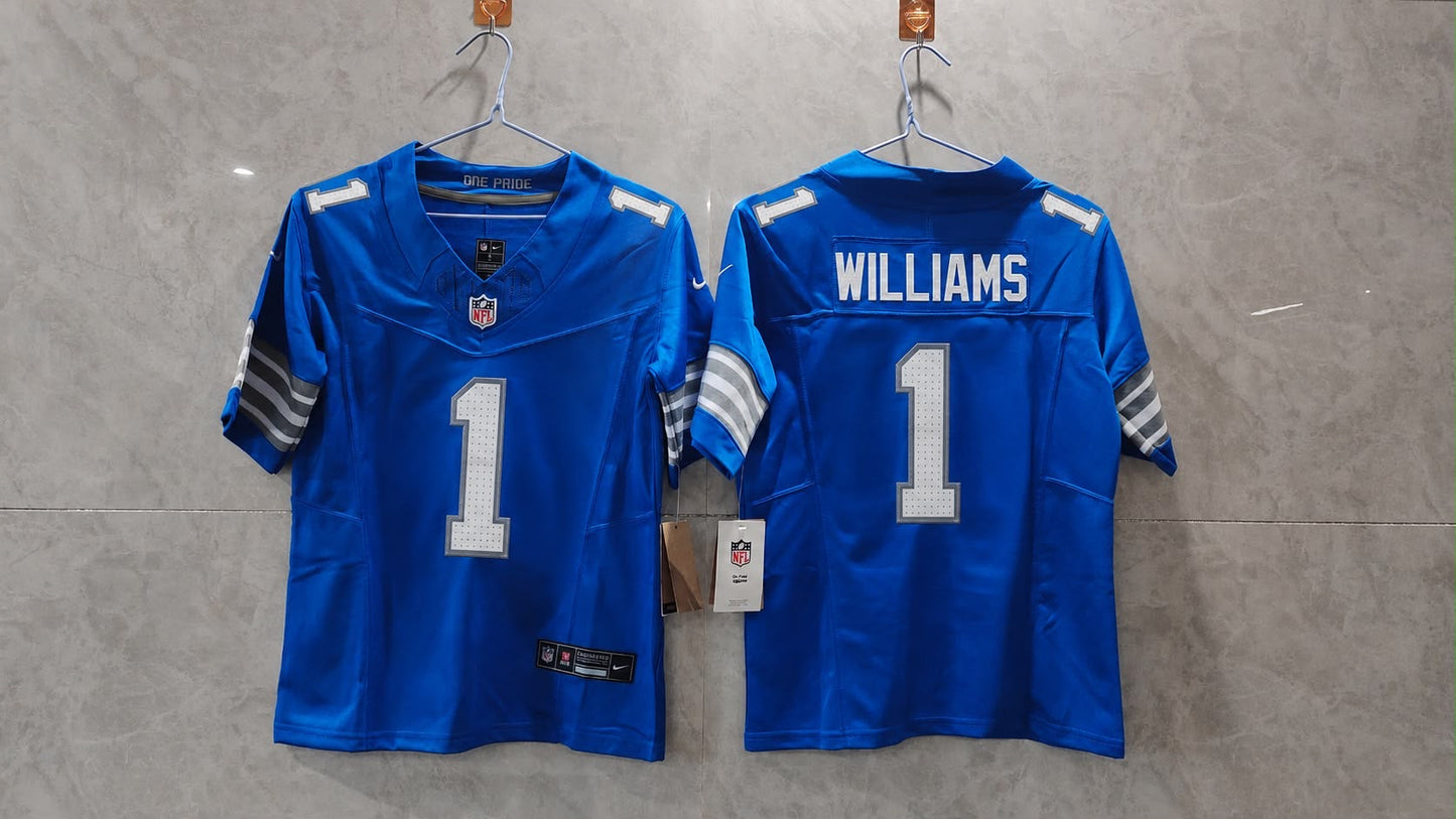 DETROIT LIONS JAMESON WILLIAMS BLUE JERSEY