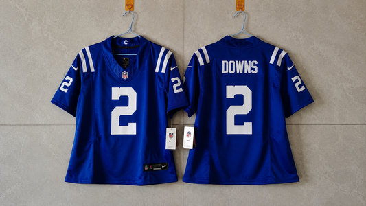 INDIANAPOLIS COLTS JOSH DOWNS BLUE JERSEY