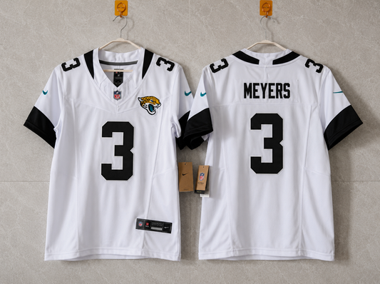 JACKSONVILLE JAGUARS JAKOBI MEYERS WHITE JERSEY