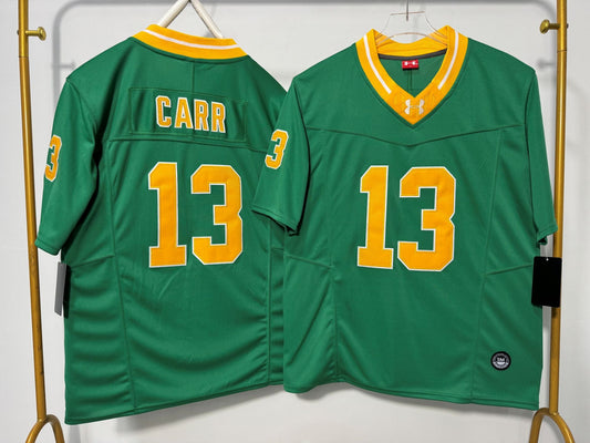 NORTE DAME FIGHTING IRISH CJ CARR GREEN JERSEY