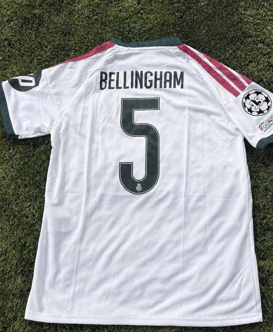JUDE BELLINGHAM REAL MADRID WHITE JERSEY