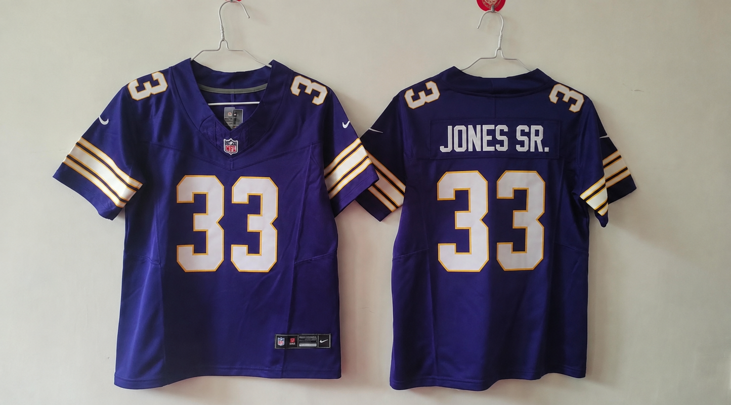 MINNESOTA VIKINGS AARON JONES SR ALTERNATE JERSEY