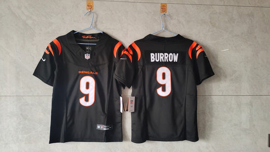 Cincinnati Bengals Joe Burrow Black Jersey