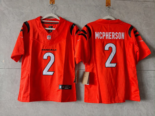 Evan McPherson Cincinnati Bengals Nike Game Jersey - Orange