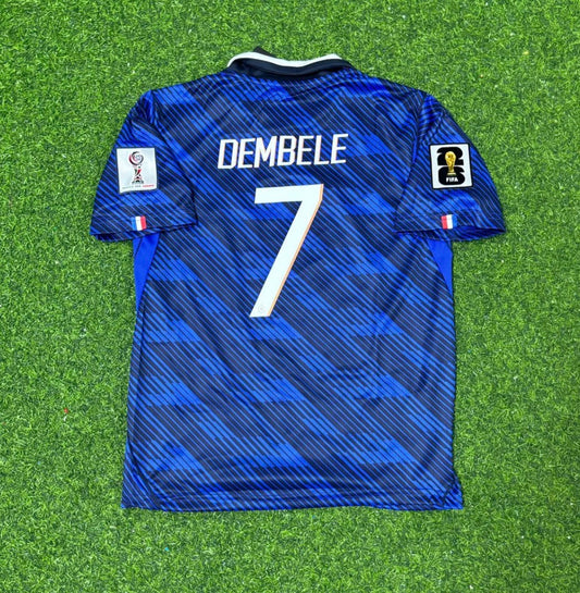 2026 WORLD CUP OUSMANE DEMBELE TEAM FRANCE BLUE JERSEY