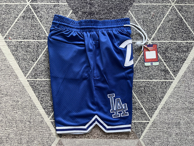 LOS ANGELES DODGERS BLUE SHORTS