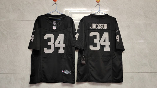 LAS VEGAS BO JACKSON BLACK JERSEY