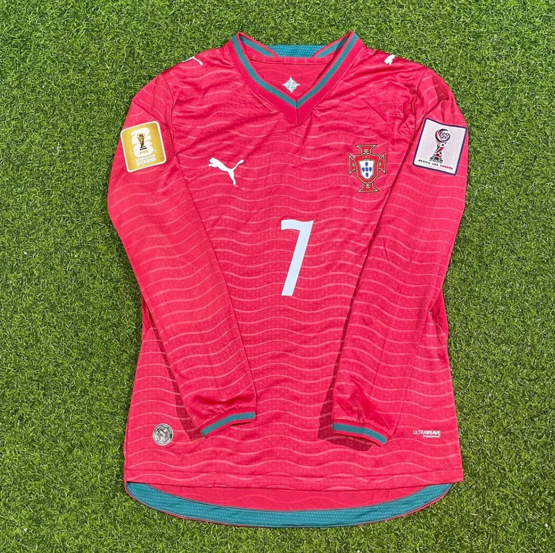 2026 World Cup Christiano Ronaldo Team Portugal Red Jersey