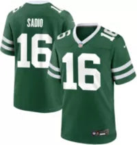 NEW YORK JETS KENYON SADIQ GREEN JERSEY