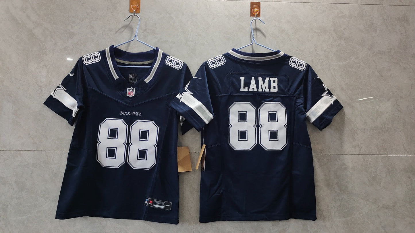 Dallas Cowboys Ceedee Lamb Blue Jersey