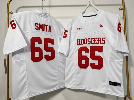 INDIANA HOOSIERS CARTER SMITH WHITE JERSEY