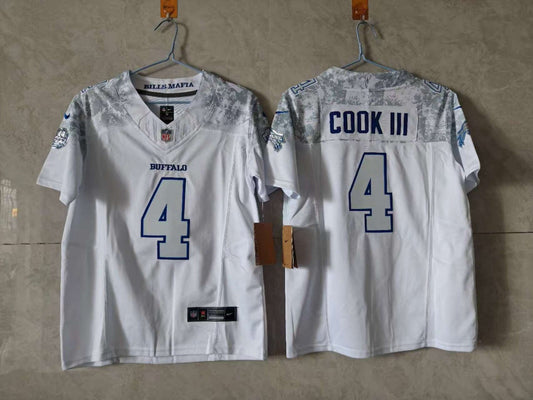 BUFFALO BILLS JAMES COOK III RIVAL JERSEY