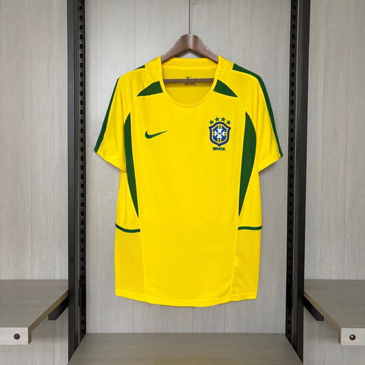 2026 World Cup Team Brazil Yellow Retro Jersey