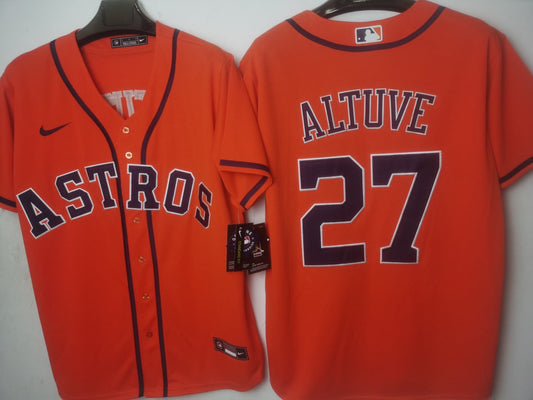 Houston Astros Jose Altuve Orange Jersey