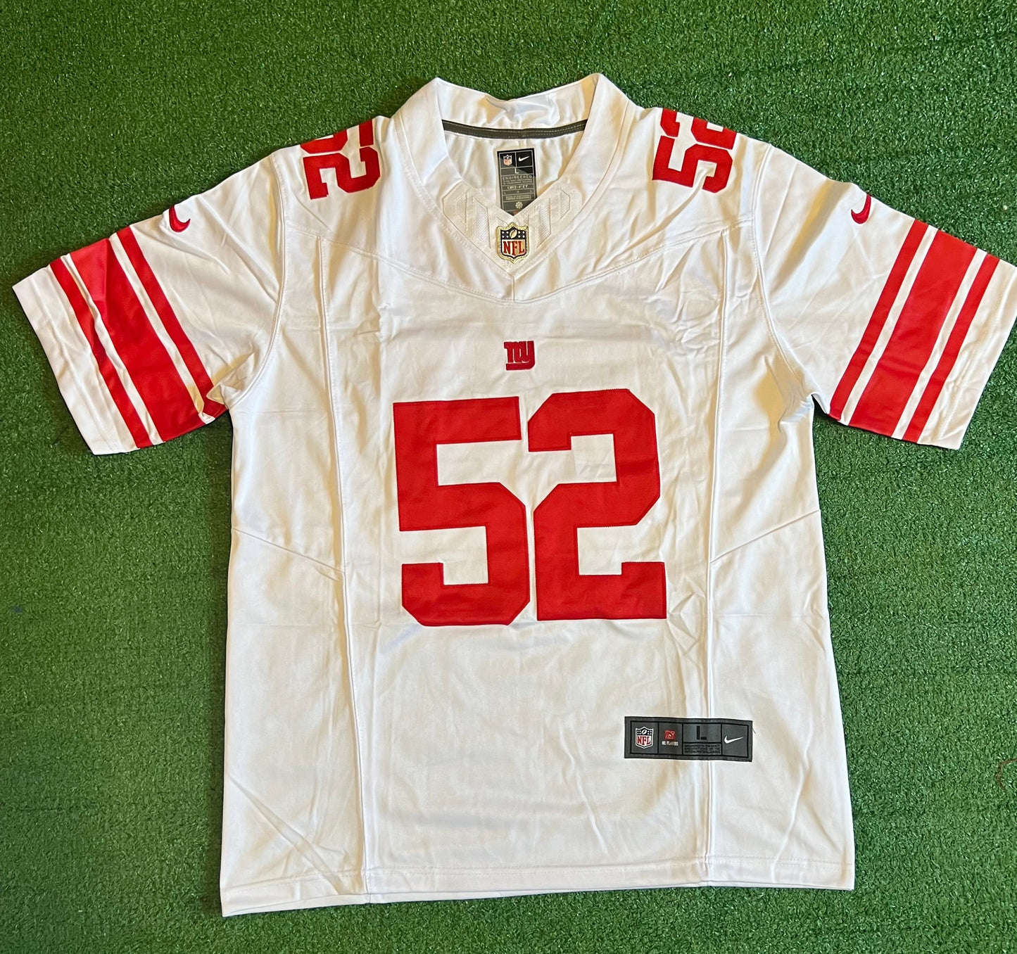 New York Giants Arvell Reese White Jersey