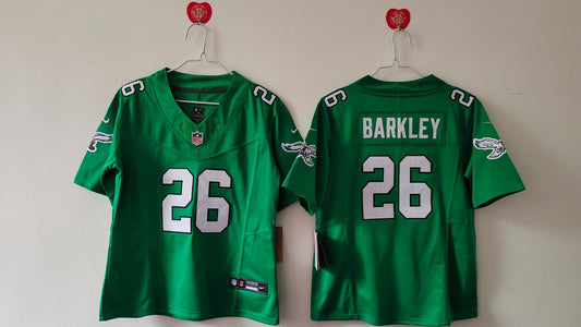 PHILADELPHIA EAGLES SAQUON BARKLEY KELLY GREEN JERSEY
