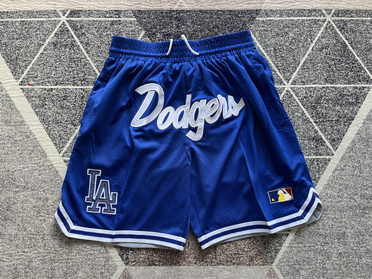 LOS ANGELES DODGERS BLUE SHORTS