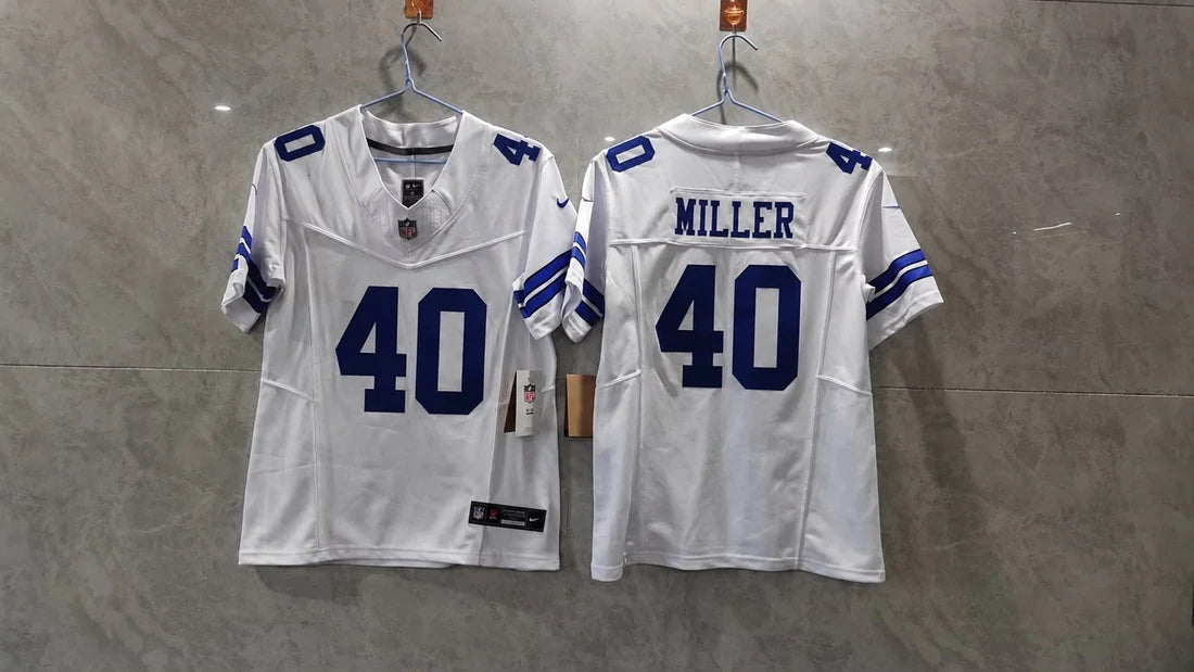 DALLAS COWBOYS VON MILLER WHITE JERSEY