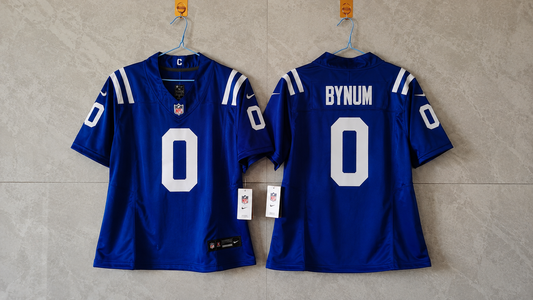 INDIANAPOLIS COLTS CAMRYN BYNUM BLUE JERSEY