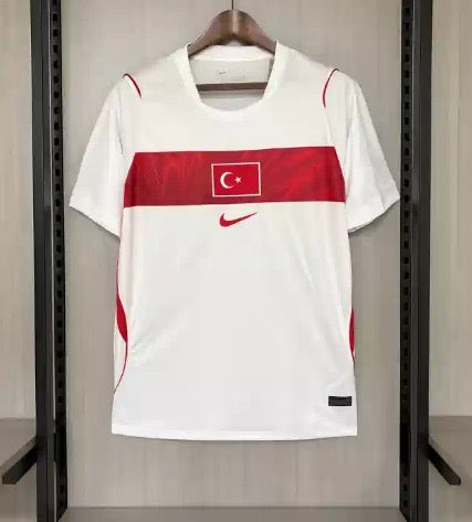 2026 World Cup Team Turkiye White Jersey