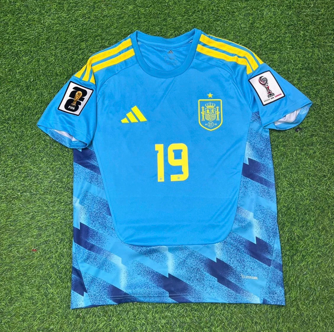 2026 WORLD CUP LAMINE YAMAL TEAM SPAIN BLUE JERSEY