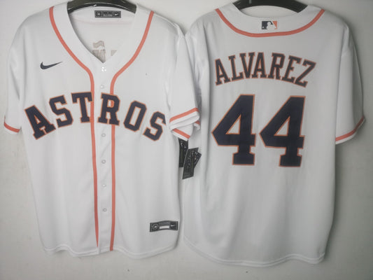 Houston Astros Yordan Alvarez White Jersey