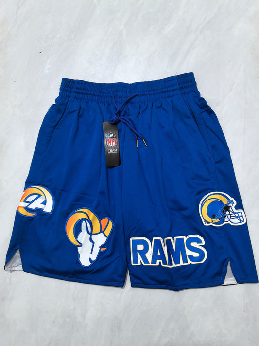 LOS ANGELES RAMS BLUE SHORTS