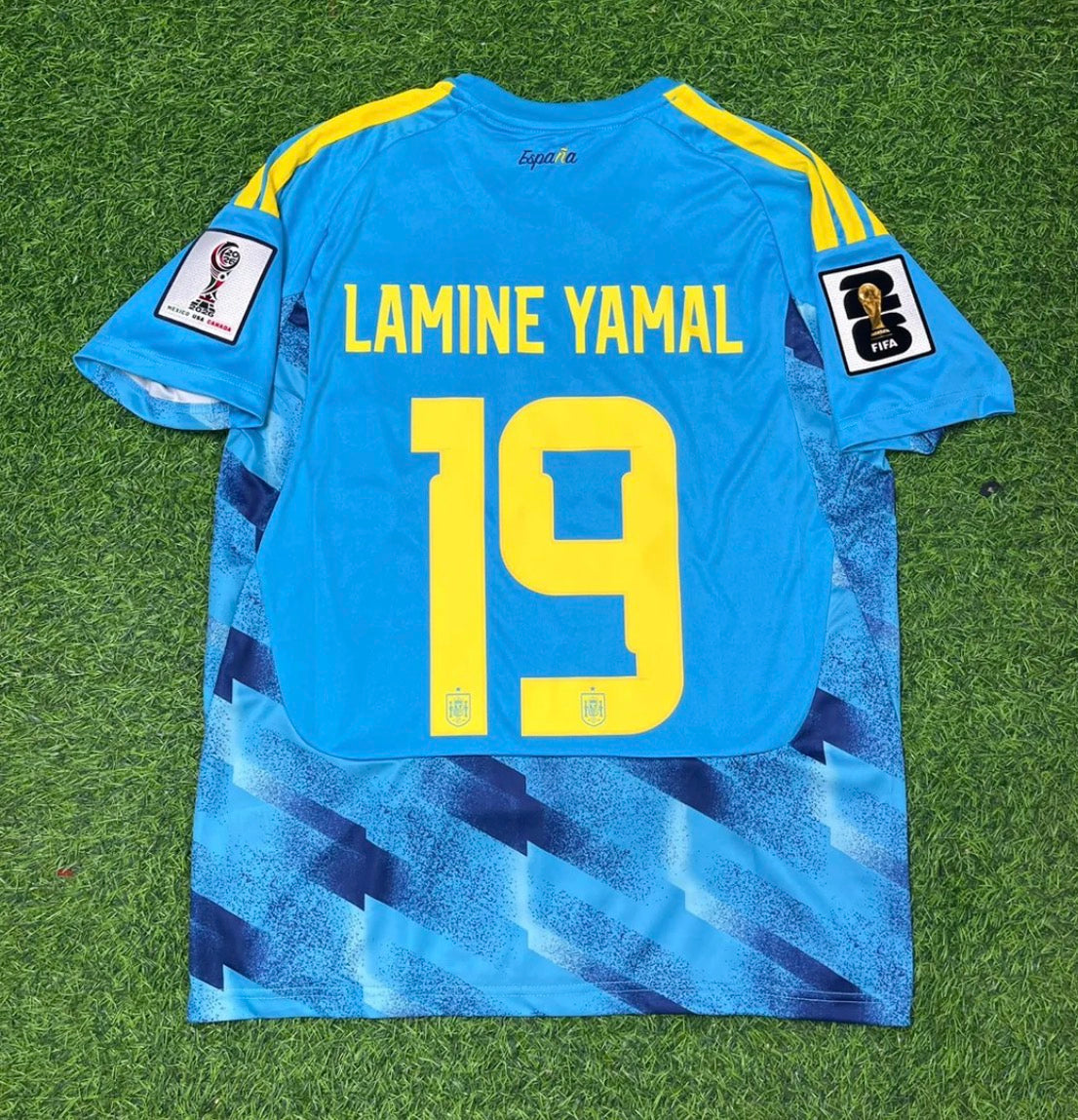 2026 WORLD CUP LAMINE YAMAL TEAM SPAIN BLUE JERSEY