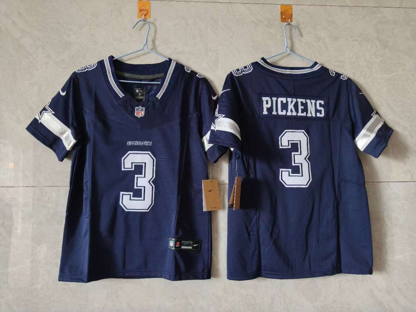 Dallas Cowboys George Pickens Blue Jersey