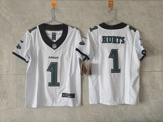 PHILADELPHIA EAGLES JALEN HURTS WHITE JERSEY