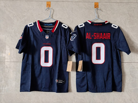 HOUSTON TEXANS AZEEZ AL-SHAAIR BLUE JERSEY