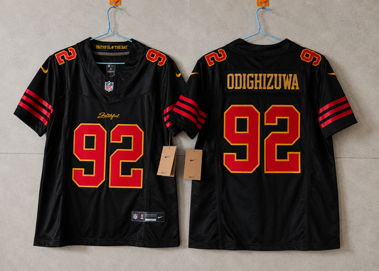 SAN FRANCISCO 49ERS OSA ODIGHIZUWA RIVALRY JERSEY ￼￼