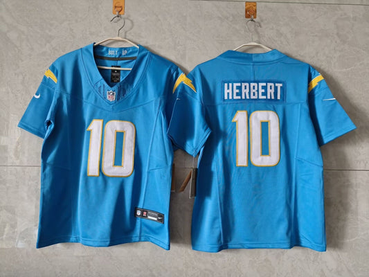 Los Angeles Chargers Justin Herbert Light Blue Jersey