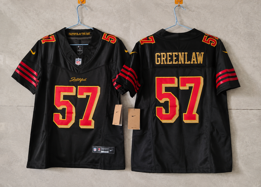 SAN FRANCISCO 49ERS DRE GREENLAW RIVALRY JERSEY ￼