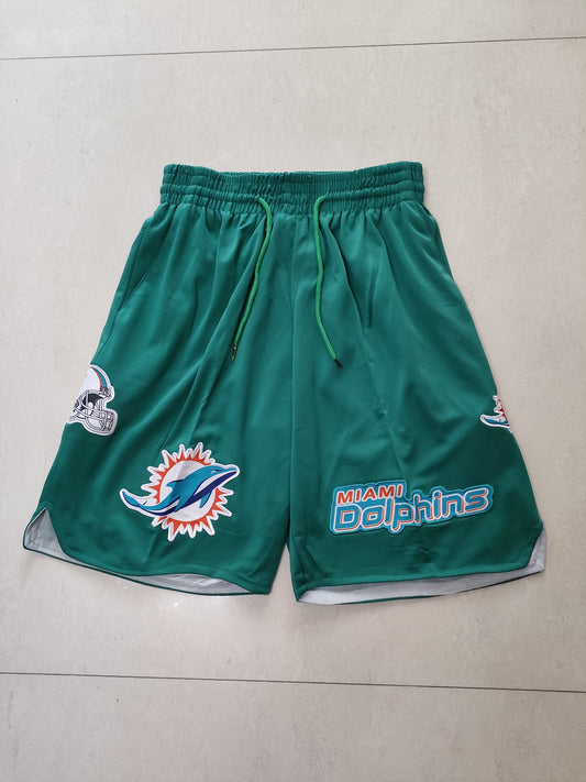 MIAMI DOLPHINS BLUE SHORTS