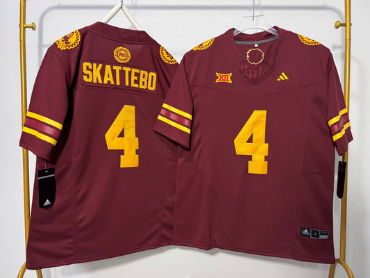 ARIZONA STATE CAM SKATTEBO MAROON COLORUSH JERSEY