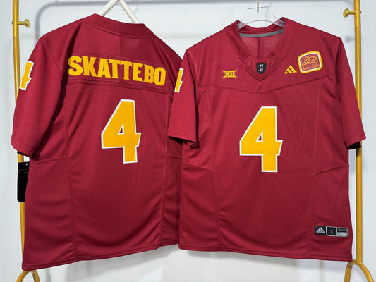 ARIZONA STATE CAM SKATTEBO MAROON JERSEY
